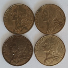 5 kpl Ranska 10 centimes 1967-1981, 4 kuvaa - pikkukuva 2