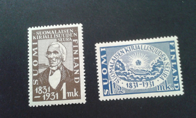 1931 suomalaisen kirjallisuuden seura 100v pari**