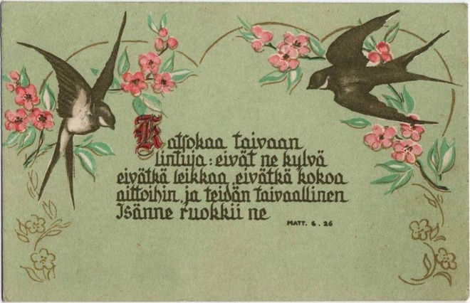 kortti Vanha hieno raamatunaiheinen - erilaisia