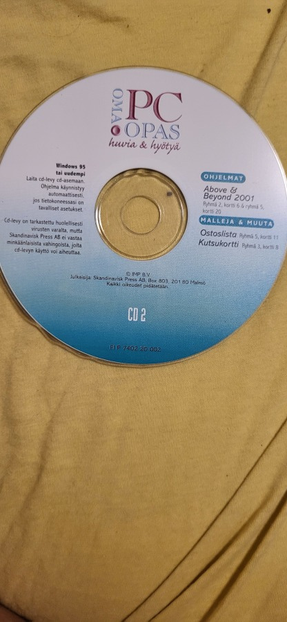Oma pc opas huvia & hyötyä cd 2