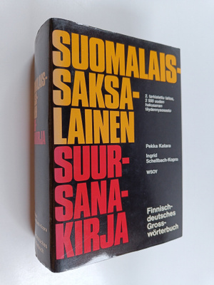 Pekka Katara ym. : Suomalais-saksalainen suursanakirja = ...