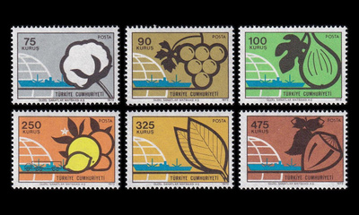 Turkki 2311-6 ** Vientituotteet (1973)