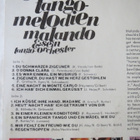 Malando & Sein  Tango-Orchester: Beliebte Tango-Melodien  LP - pikkukuva 2