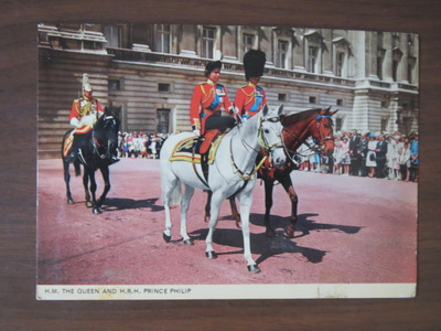 Elizabeth II 1970-luku valokuvakortti