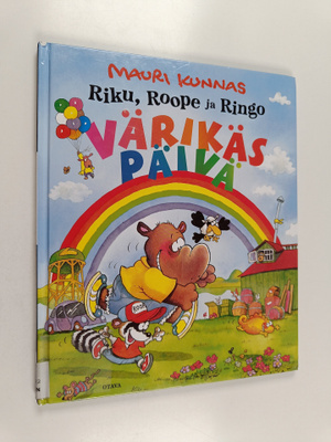 Mauri Kunnas : Riku, Roope ja Ringo : Värikäs päivä