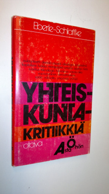 Walter Eberle : Yhteiskuntakritiikkiä A:sta Ö:hön : väitt...