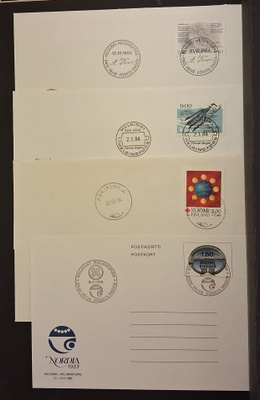 FDC 28 - 1984 4 kpl
