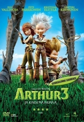 Arthur 3 Ja Kaksi Maailmaa  -  DVD