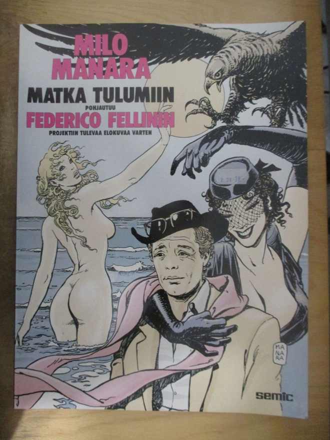 Milo Manara : MATKA TULUMIIN (Semic, 1990)