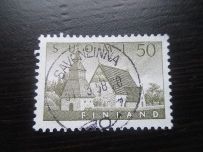 Yleismerkki Lammin kirkko 50mk 1957