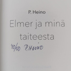 P. Heino : Elmer ja minä taiteesta (signeerattu, numeroitu) - pikkukuva 3
