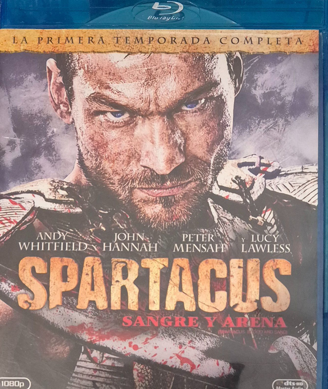 Spartacus sangre y arena  -Blu-Ray
