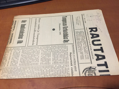 RAUTATIELÄINEN LEHTI 7/1944