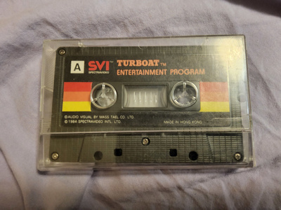 Turboat (1984 Spectravideo Intl.) spectravideo svi videopeli