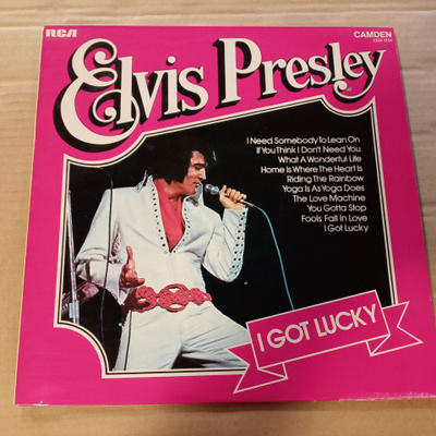 lp  Elvis Presley I got lucky