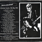 DISCHARGE - Live Lyceum, London 1981 CDR UK D-beat hardcore - pikkukuva 2