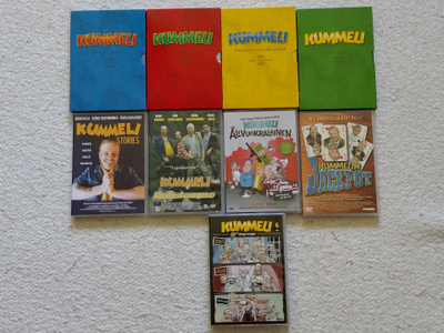 Kummeli DVD-kokoelma, 18 levyä (sarjat ja elokuvat)