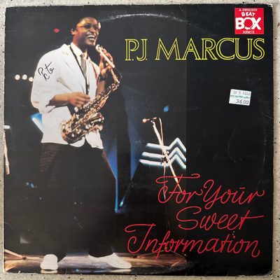 [12''] P.J. MARCUS: FOR YOUR SWEET INFORMATION (Swedish rmx)