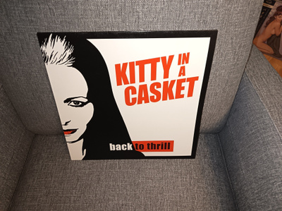 Kitty In A Casket: Back To Thrill Psychobilly LP