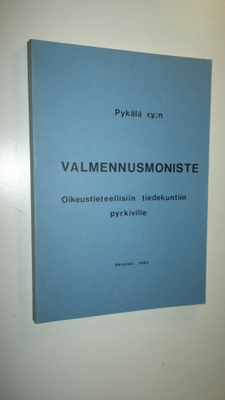 Heikki ym. (toim.) Halila : Valmennusmoniste oikeustietee...