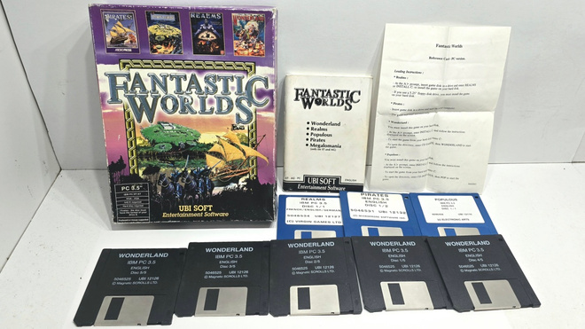PC - Fantastic Worlds (Populous Realms Pirates Wonderland)