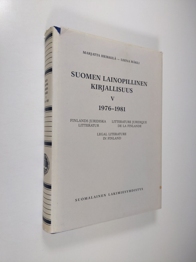 Suomen lainopillinen kirjallisuus 5 : 1976-1981 (Bibliogr...