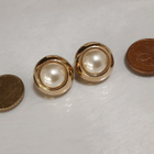 Emaloitu Cabouchon gold plated korvakorut - pikkukuva 2