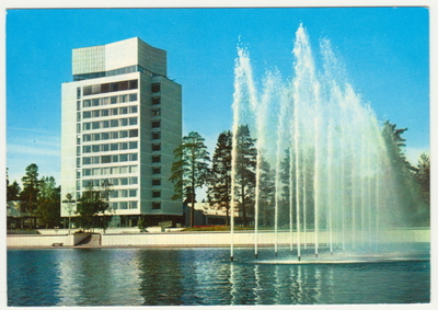 Espoo Tapiola suihkulähde