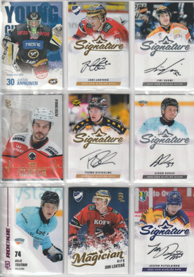 18-19 Cardset Young Champios Special #4 Justus Annunen /100