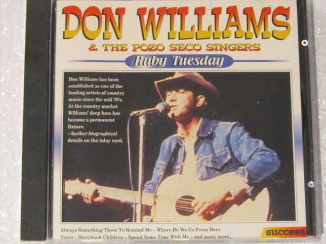 Don Williams & The Pozo Seco Singers • Ruby Tuesday CD