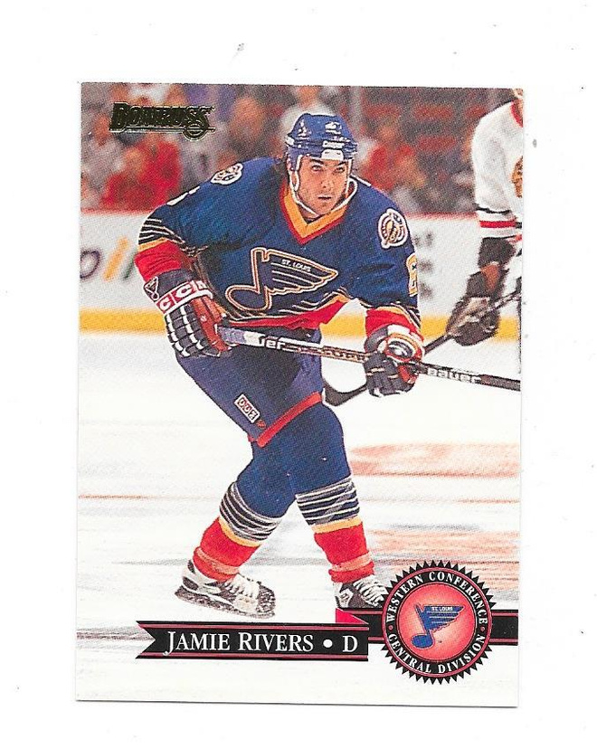 1995-96 Donruss #342 Jamie Rivers St Louis Blues