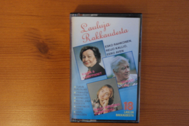 Lauluja rakkaudesta C-kasetti.Hieno!