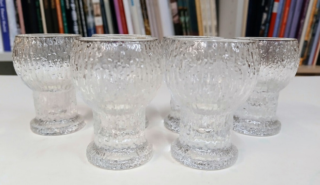 Iittala, Timo Sarpaneva, Kekkerit, Naukku lasit 6kpl