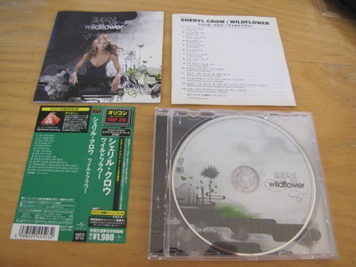 Sheryl Crow wildflower cd japani 2006 obi liite bonuksia