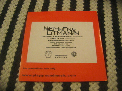 Nieminen & Litmanen - Leo Jokela Rides Again (promo cds)