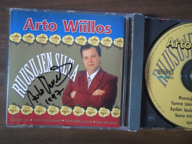 Arto Wiillos: Ruusujen silta CD-EP