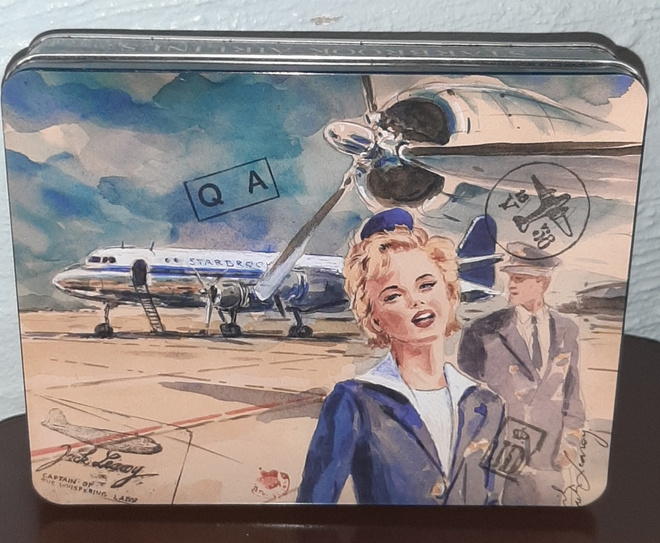 Metallinen rasia Starbrooks Airlines