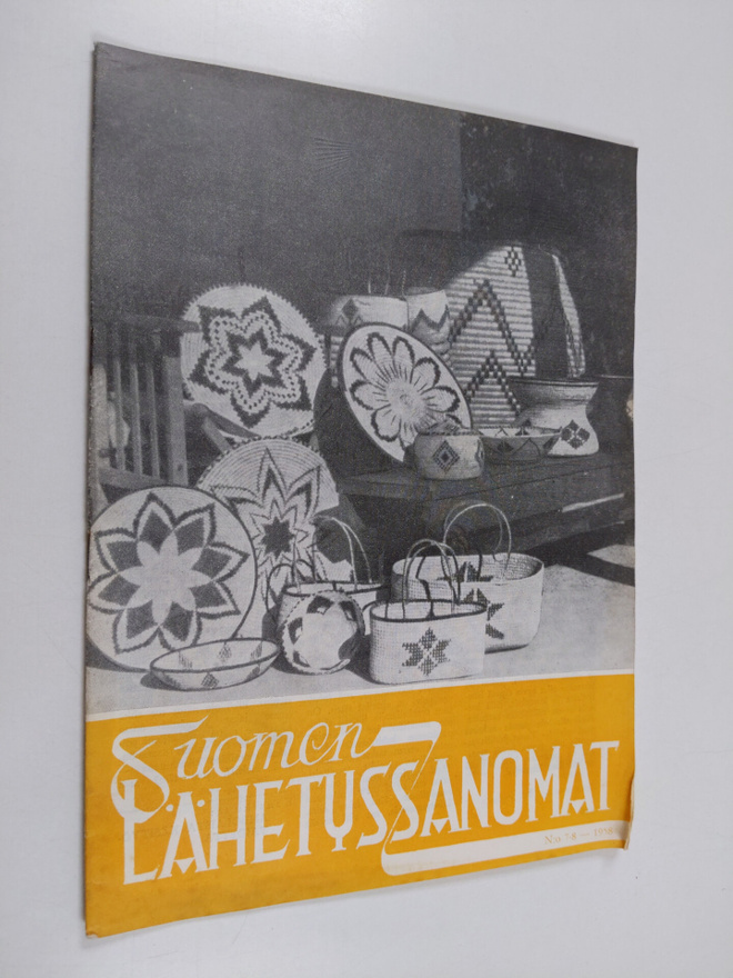 Suomen lähetyssanomat nro 7-8/1958