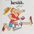 "Huoletonta kesää!"-KULKEMATON KOP:n POSTIKORTTI - pikkukuva 1