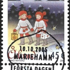 Åland 2005 Joulu 0,45 € EP alareuna LOISTO LaPe 258 - pikkukuva 2
