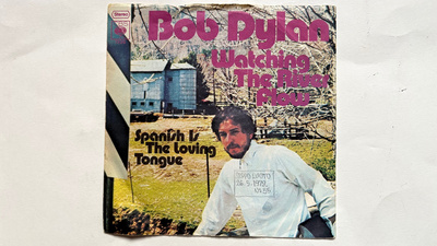 BOB DYLAN, Watching the River Flow single