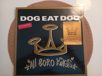 Dog Eat Dog - All Boro Kings 2021 LP. Tehdasmuoveissa