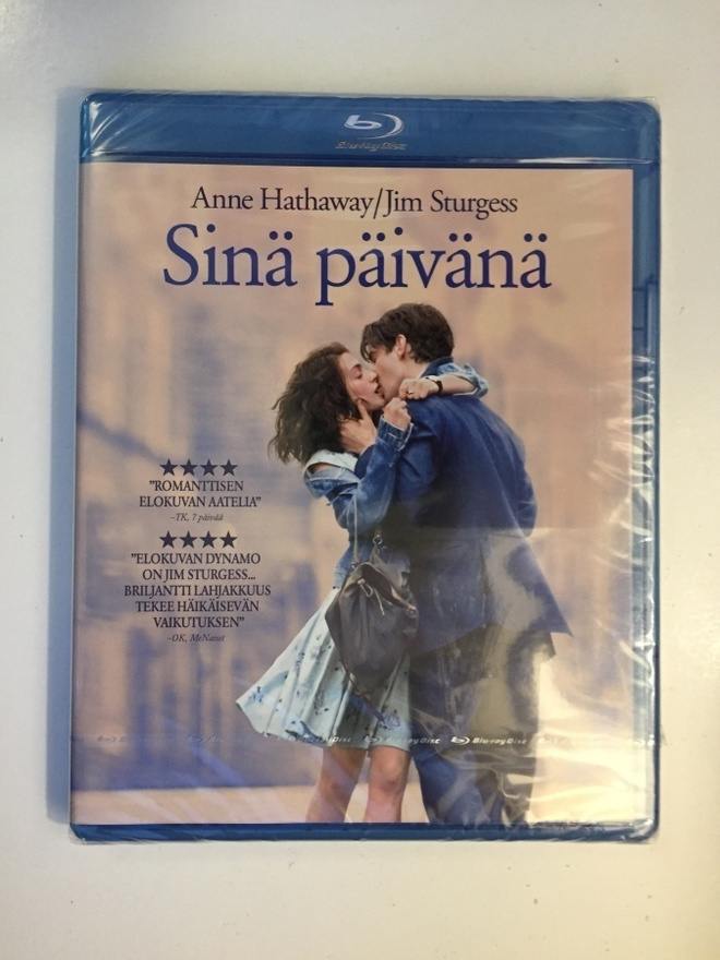 Sinä päivänä - One day (Blu-ray) Anne Hathaway (2011) UUSI
