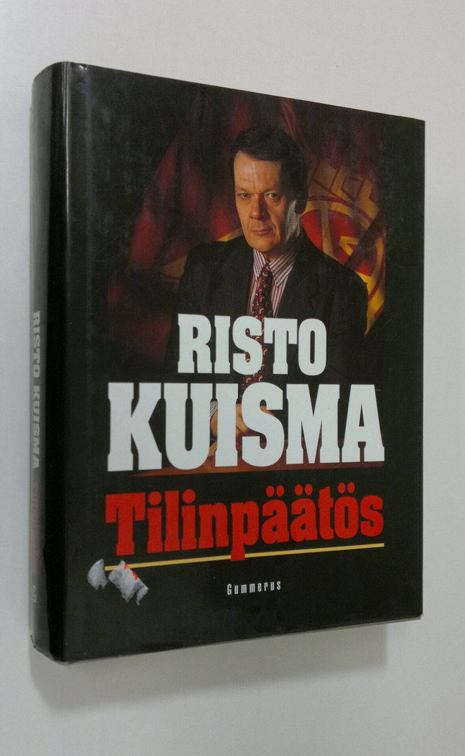 Risto Kuisma : Tilinpäätös (signeerattu)