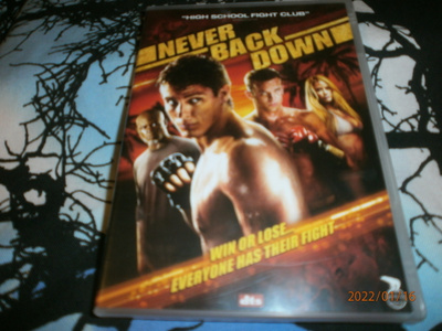 NEVER BACK DOWN - DVD