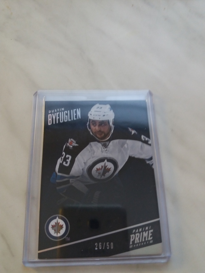 2013-14 Panini Prime Holo Silver  Dustin Byfuglien /50
