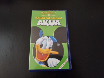 KAIKKI RAKASTAVAT AKUA - VHS kasetti
