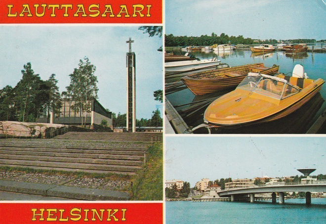KIRKKOKORTTI - HELSINKI - LAUTTASAAREN KIRKKO - 2
