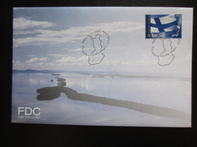 FDC 2002 Suomen lippu