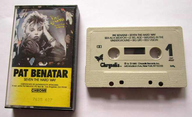 PAT BENATAR Seven the Hard Way C-KASETTI